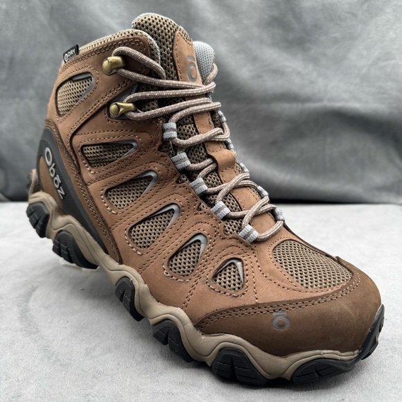 Oboz Footwear Shoes - Oboz Sawtooth II Mid WP Women’s Size 9 Waterproof Hiking Boots Brown Leather